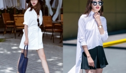 Ninh Dương Lan Ngọc sành điệu, gợi cảm xuống phố ngày thu