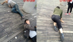 Sếp phạt nhân viên bò quanh hồ gây phẫn nộ