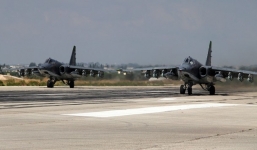 Video: Chiến đấu cơ Nga tiêu diệt xe tăng IS ẩn nấp trong rừng