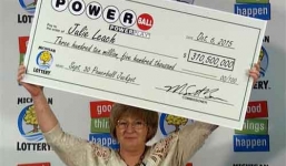 Nghỉ việc ngay sau khi trúng độc đắc hơn 300 triệu USD