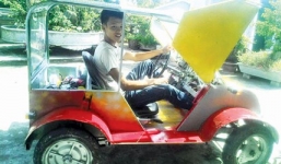 9x Việt chế tạo ô tô giá 20 triệu đồng