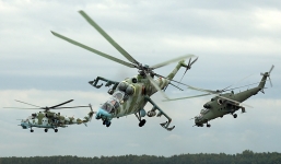 Nga đưa trực thăng sát thủ tới Syria tiêu diệt IS