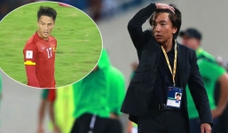 Video: HLV Miura nhảy ngược khi Mạc Hồng Quân sút bóng vọt xà 