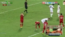 Cầu thủ Thái Lan ăn mừng 'bá đạo' khi ĐT Việt Nam bị Iraq cầm hòa