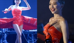 Tóc Tiên 'đốt cháy' Monsoon 2015 nhờ phần biểu diễn 'siêu gợi cảm'