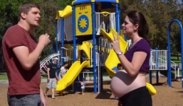 Video hành trình mang thai đôi một trai một gái đầy cảm xúc