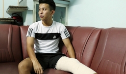 Khả năng trở lại sân cỏ của Anh Khoa chỉ là 50\%