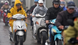 Miền Bắc trời mưa rét, Hà Nội có nguy cơ ngập úng