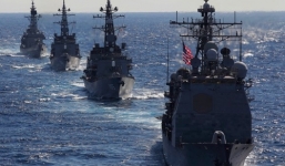 Trung Quốc ngang ngược tuyên bố không cho tàu Mỹ đến gần Trường Sa