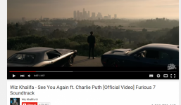  'See you again' trong Fast & Furious 7 cán mốc 1 tỷ người xem