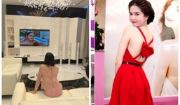 Hé lộ nhà triệu đô của Ngọc Trinh mới dọn về