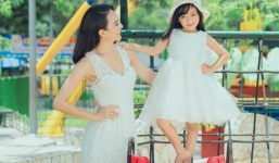 Con gái 5 tuổi xinh như thiên thần của Hoa hậu Ngọc Diễm