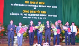 Trường ĐH Bách khoa Hà Nội có 5 phó hiệu trưởng