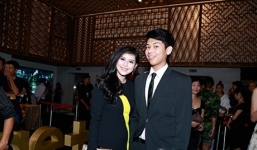 Mẹ chồng Hà Tăng được cậu út tháp tùng đi sự kiện