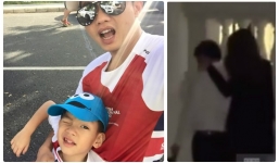 Cường đô la làm cha đảm mặc Hà Hồ hẹn hò với người tình