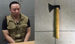 Video: Khống chế kẻ đổ xăng đốt nhà nghỉ, cầm rìu chống trả công an