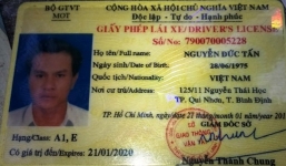 Phát hiện tài xế xe khách dùng bằng giả giá 5 triệu đồng