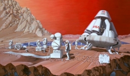 Tham quan mô hình cuộc sống trên sao Hỏa