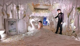 Đám cưới xa hoa, hoành tráng không thua kém Huỳnh Hiểu Minh của diễn viên Indonesia