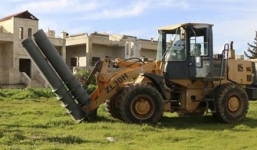 Tên lửa 'S-300' tự chế của phiến quân Syria khai hỏa