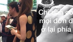 Hồ Ngọc Hà nắm tay đại gia: 'Chỉ cần có nhau, mọi đớn đau sẽ ở phía sau'