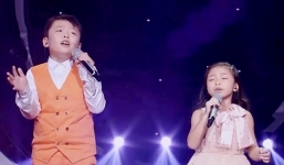 Màn biểu diễn gây sốt dân mạng của bé trai 10 tuổi, bé gái 7 tuổi