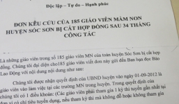 Hà Nội: Kiểm điểm các hiệu trưởng vụ sa thải gần 200 giáo viên