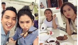 Ngọc Trinh và bữa cơm với thịt chuột, cá khô trong căn nhà tiền tỷ