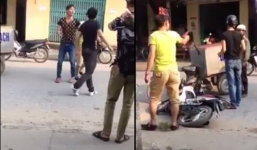 Va chạm nhẹ, nam thanh niên định đánh người và cái kết bất ngờ