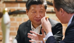 Ông Tập Cận Bình 'đi nhậu' cùng Thủ tướng Anh 