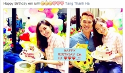 Tăng Thanh Hà rạng rỡ đón sinh nhật tuổi 29 bên bạn thân