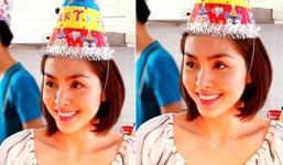 Tăng Thanh Hà đón sinh nhật giản dị bên gia đình