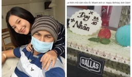 Vợ Duy Nhân lặng lẽ chúc mừng sinh nhật chồng