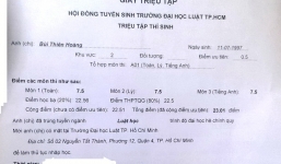 Rớt ĐH do sai điểm ưu tiên: Thí sinh nhập học ĐH Luật TP HCM
