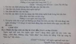 Ngôn ngữ 'chat' của teen lại vào đề thi gây 'sốt'