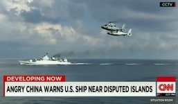Trung Quốc nổi giận khi Mỹ tiếp tục áp sát đảo nhân tạo tại Biển Đông