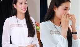Hoa hậu Phạm Hương khóc nức nở khi gặp thầy cô giáo cũ