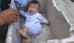 Thông tin mới vụ bé gái 7 tháng bị bỏ rơi trong thùng xốp