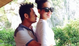 Facebook sao Việt: Bằng Kiều ôm Dương Mỹ Linh đầy tình cảm