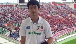 Công Phượng trả lời truyền thông Nhật Bản bằng tiếng Anh 