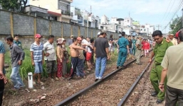 Băng qua đường sắt, một phụ nữ bị tàu hỏa tông chết