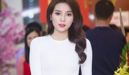 Hoa hậu Kỳ Duyên kín đáo đi sự kiện