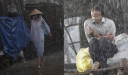 Hình ảnh cha con Ngọc Trinh trong phim khiến khán giả xúc động