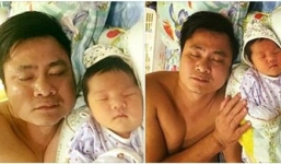 Facebook sao Việt: Tự Long khoe con gái giống hệt bố