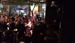 Hàng trăm cảnh sát bao vây nhà trùm ma túy ở Sài Gòn