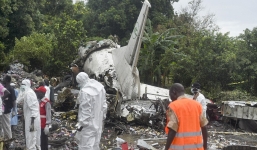 Thêm một máy bay Nga rơi ở Crimea