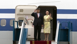 Chủ tịch Trung Quốc Tập Cận Bình bắt đầu chuyến thăm Việt Nam