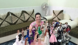 Bà nội trợ Việt chi chục triệu sưu tầm búp bê