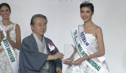 Thúy Vân giành ngôi vị Á hậu 3 cuộc thi Hoa hậu Quốc tế 2015