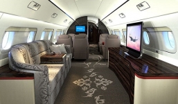 Nội thất siêu sang của máy bay 820 tỷ đồng